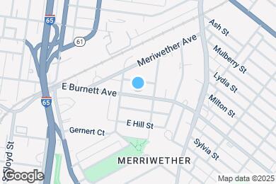 Map image of the property - 621 E Burnett Ave