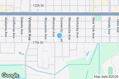 Map image of the property - 1606 Connecticut Ave