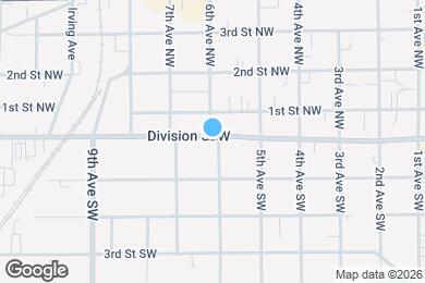Map image of the property - 605 Division St W