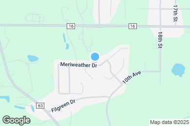 Map image of the property - 821 Meriweather Dr