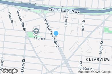 Map image of the property - 17-17 Francis Lewis Blvd