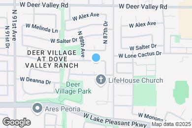 Map image of the property - 8751 W Adam Ave