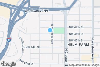 Map image of the property - 1503 NW 46th St