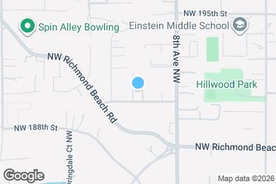 Map image of the property - 19009 9th Pl NW
