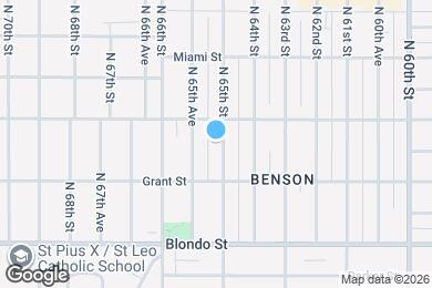 Map image of the property - 2332 N 65th St