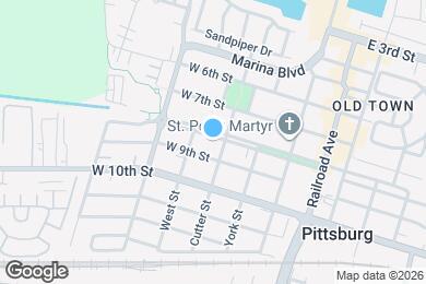 Map image of the property - 229 W 8th St