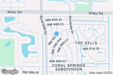 Map image of the property - 8006 NW 43rd St