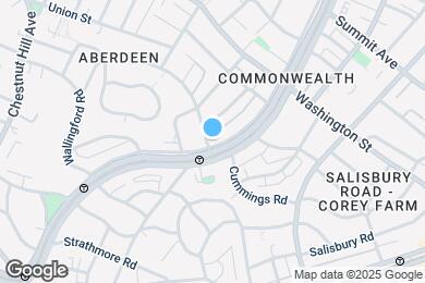 Map image of the property - 1677 Commonwealth Ave