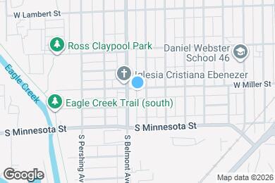 Map image of the property - 2015 W Miller St