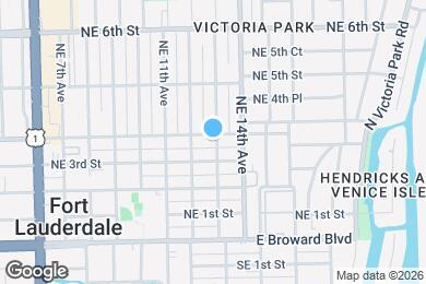 Map image of the property - 317 NE 13th Ave