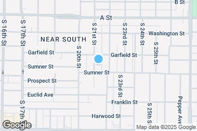 Map image of the property - 1632 S 21st St