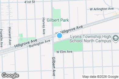 Map image of the property - 1407 W Cossitt Ave