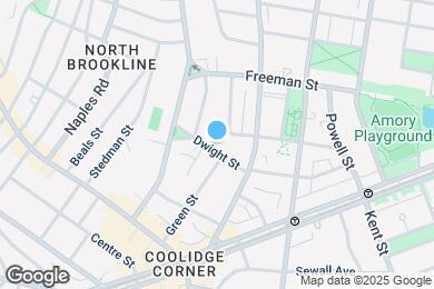 Map image of the property - 33 Dwight St