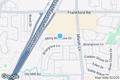 Map image of the property - 3508 Misty Meadow Dr