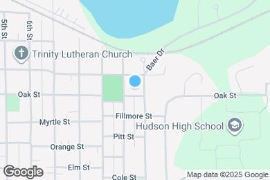 Map image of the property - 1015 Oak St