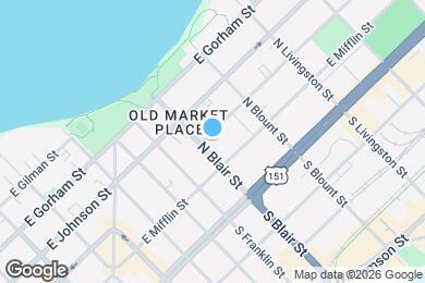 Map image of the property - 607 E Dayton St