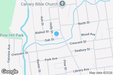 Map image of the property - 109 Oak St