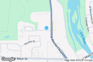 Map image of the property - 203 Spring Point Dr