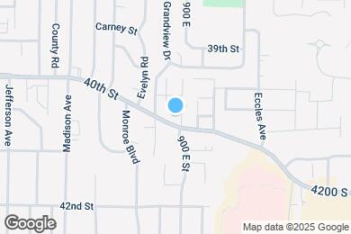 Map image of the property - 4072 S 875 E