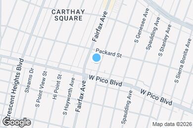 Map image of the property - The Estelle | BREF3 1333 ORANGE GROVE LLC