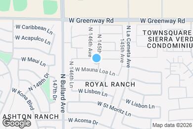 Map image of the property - 15050 N 145th Ln