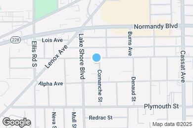 Map image of the property - 1114 Comanche St