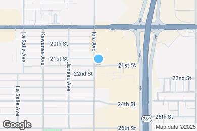 Map image of the property - 6916 21st. St.