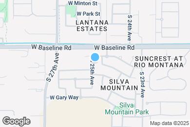 Map image of the property - 7715 S 25th Ave