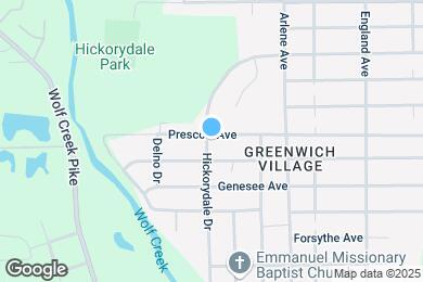 Map image of the property - 2018 Hickorydale Dr