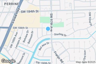 Map image of the property - 18621 SW 97th Ct