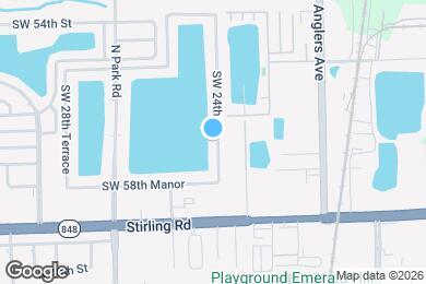 Map image of the property - 5741 SW 24th Ave