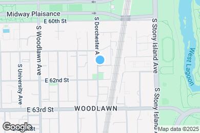 Map image of the property - 1409 E 61st Pl