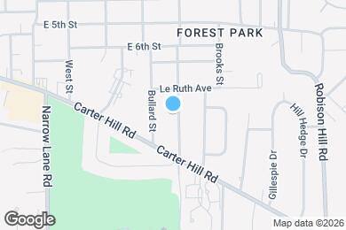 Map image of the property - 2036 Gorgas St