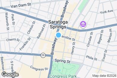 Map image of the property - The Washington