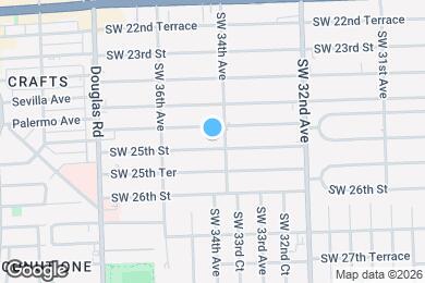 Map image of the property - 3421 SW 25th St