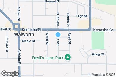 Map image of the property - 213 S 5th Ave