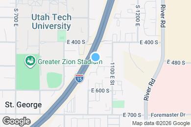 Map image of the property - 1033 E 500 S
