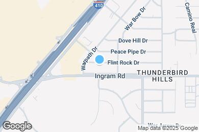Map image of the property - 6426 Flint Rock Dr