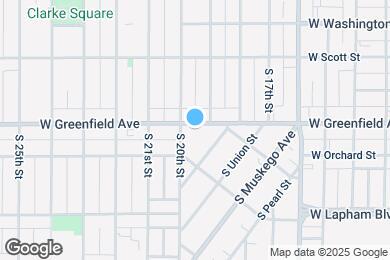 Map image of the property - 1921-1923 W Greenfield Ave.