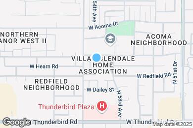 Map image of the property - 5419 W Sheena Dr