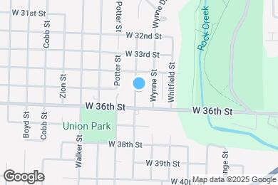 Map image of the property - 3501 Katherine St