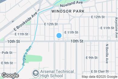 Map image of the property - 1730 N Alley 1750 E