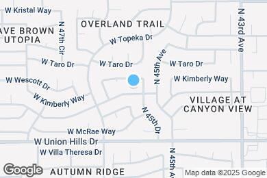 Map image of the property - 4554 W Morrow Dr