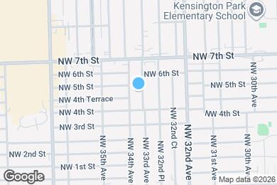 Map image of the property - 450 NW 33rd Ave