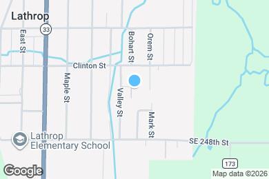 Map image of the property - 603 Valley St