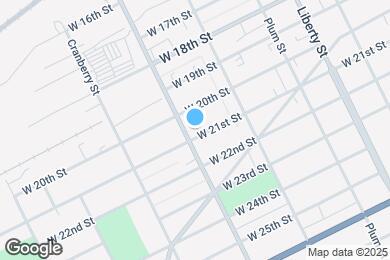 Map image of the property - 1056 W 21st St