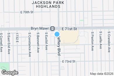 Map image of the property - 7130 S Jeffery Blvd