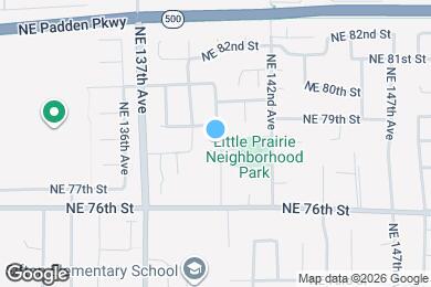 Map image of the property - 13918 NE 78th St