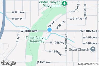 Map image of the property - 1001 S Zillah Ct
