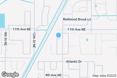 Map image of the property - 1433 Delano Trent St
